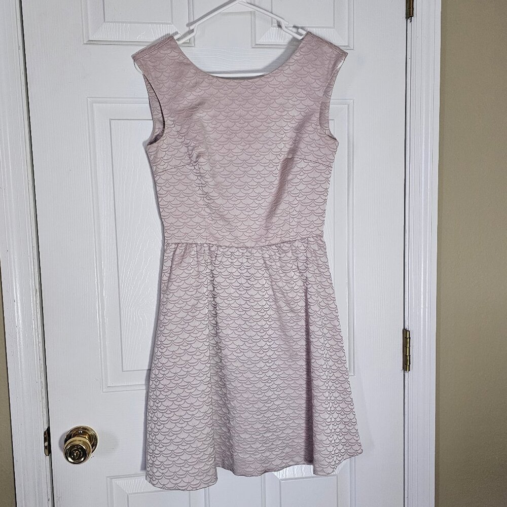 H&M sleeveless fit and flare dress